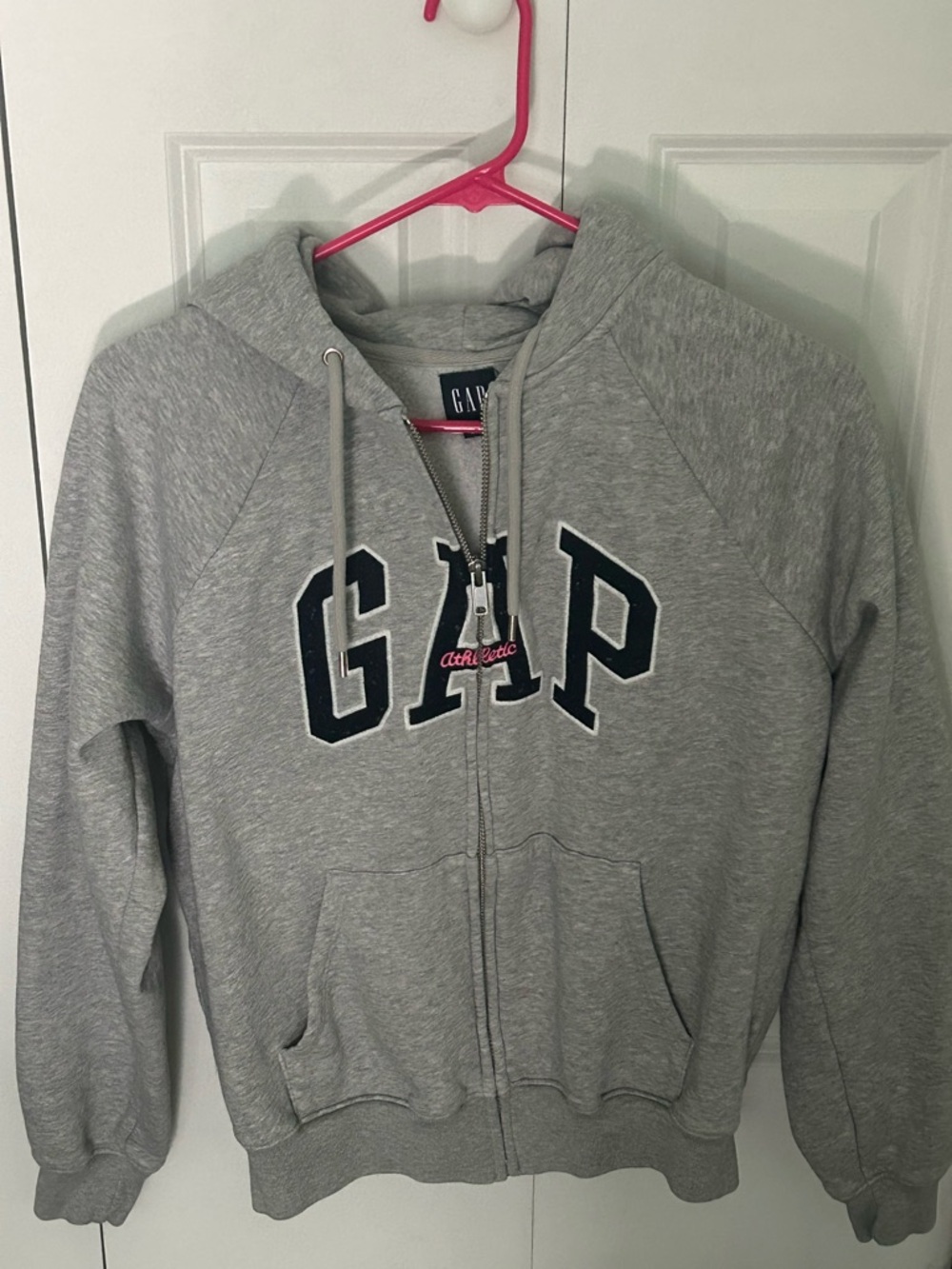 GAP Gray Zip-Up Hoodie